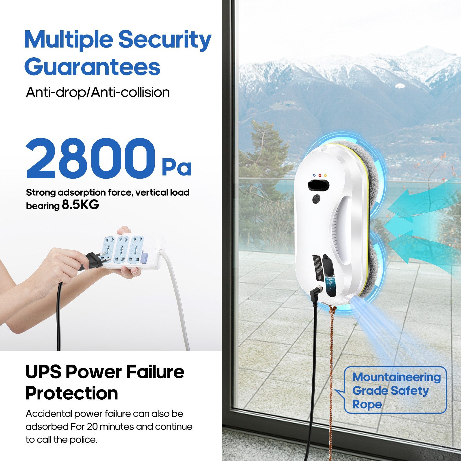 Automatic Window Cleaning Robot | Smart Glass Cleaner PURUIKAI
