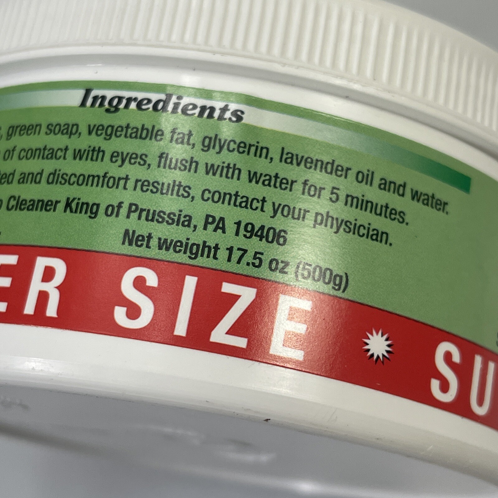 Bio Cleaner Natural Multi-Purpose Cleaner 17.5 oz Super Size LAVENDER W/ Sponge