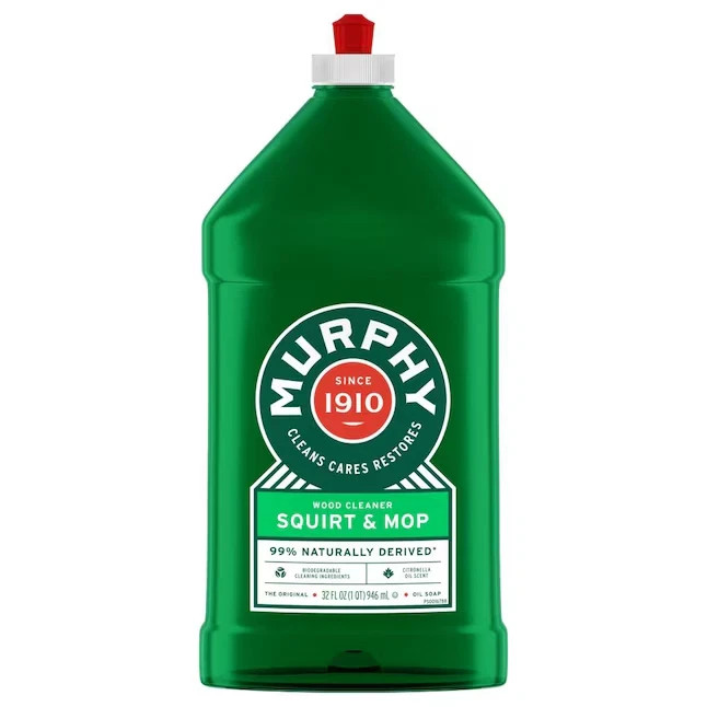 Murphy SQUIRT & MOP Wood Floor Cleaner Gentle Non-Toxic MUR 01151 – 32 oz