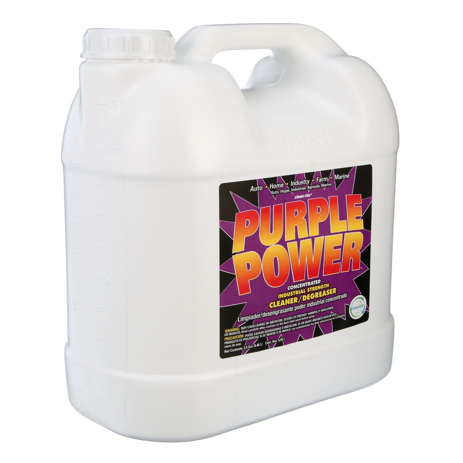2.5 Gallon Purple Power Concentrate powerfull Cleaner/Degreaser, Fast Shipping