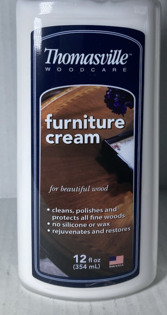 2 Pack Thomasville Wood Care Furniture Cream Polish Protectant 12oz Discontinued