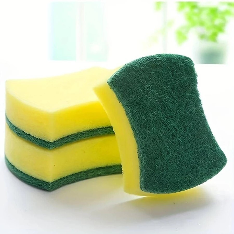 12pcs Cleaning Sponges Dish Scrubber Soft Heavy Duty Kitchen Sponges