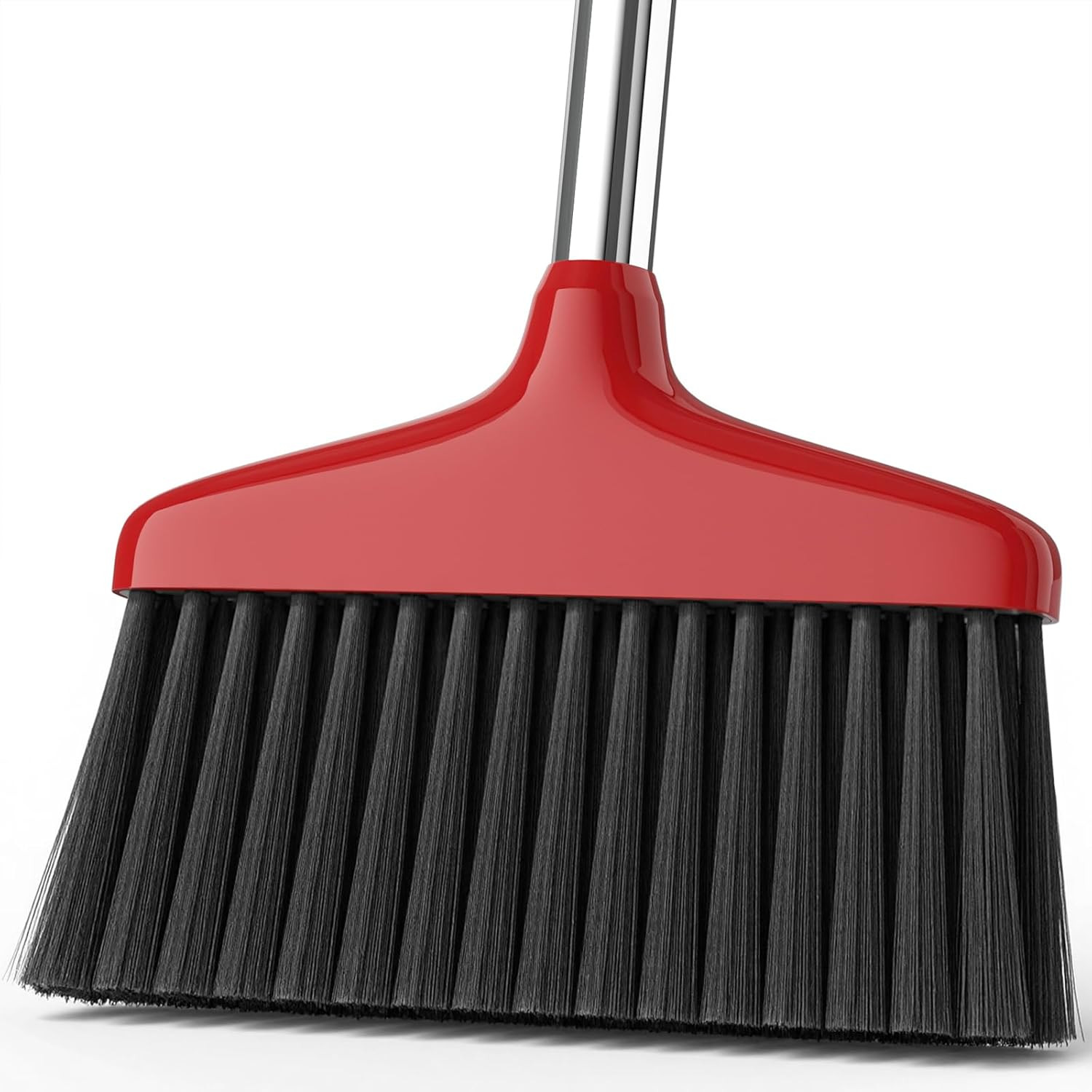 Handy Broom Indoor/Outdoor Brooms Duty Kitchen Broom For Home Garage Kitchen Red