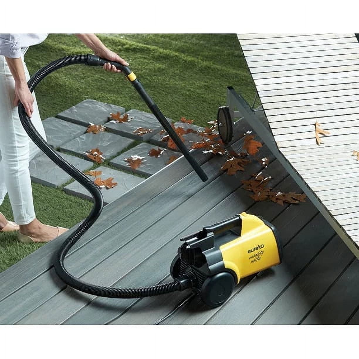 Eureka Mighty Mite Lightweight Bagged Canister Vacuum for Carpet & Hard Floors