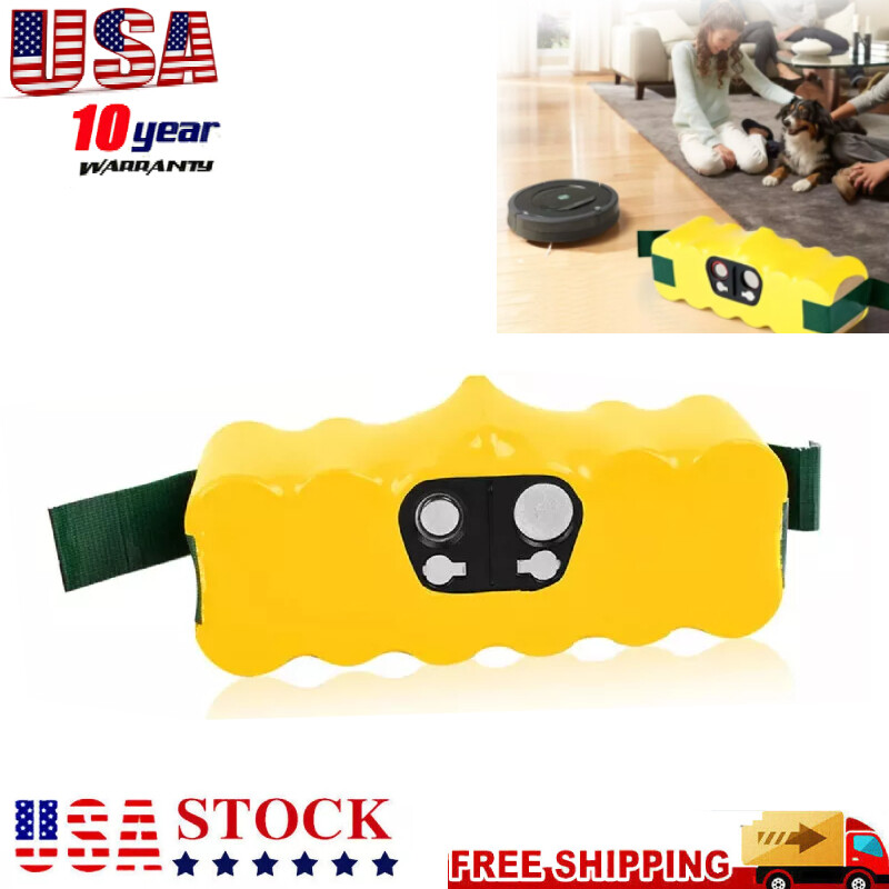 14.4 Volt For iRobot Roomba Battery 5.0AH 500 595 600 700 800 620 630 650