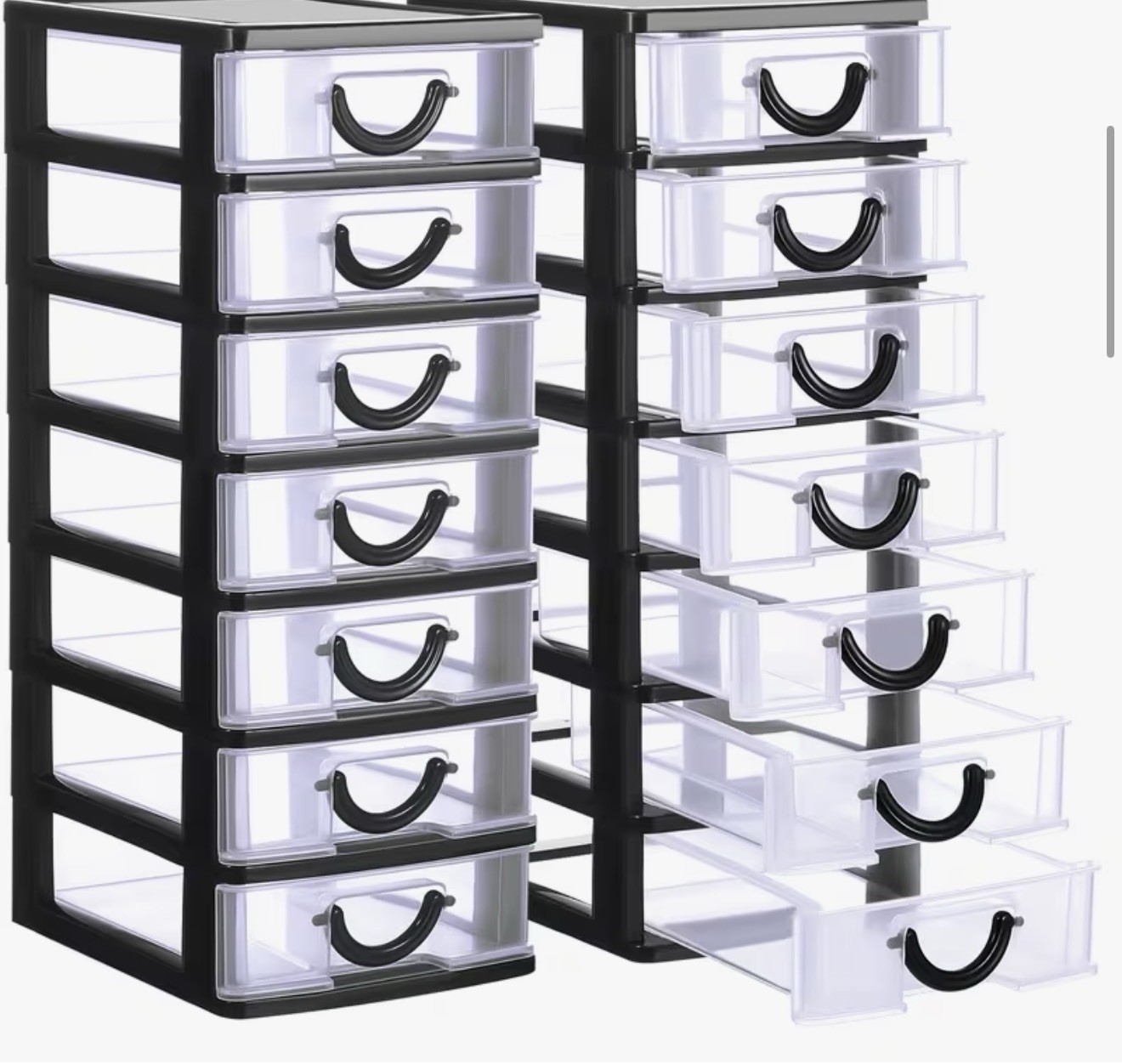 Stackable Clear Storage Bins with Lids ,70 Qt Plastic Collapsible Organizer