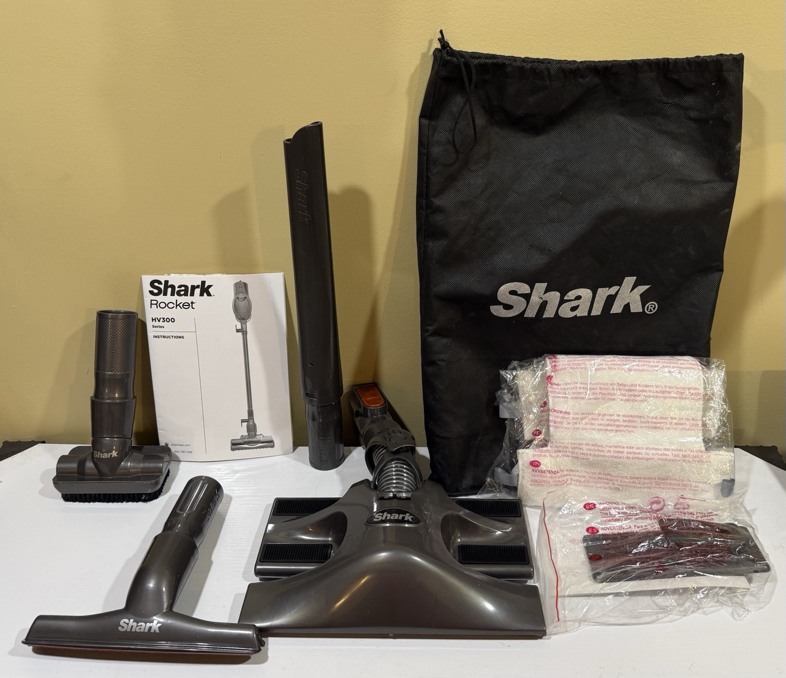 Shark Rocket Vacuum Attachments Lot – HV300