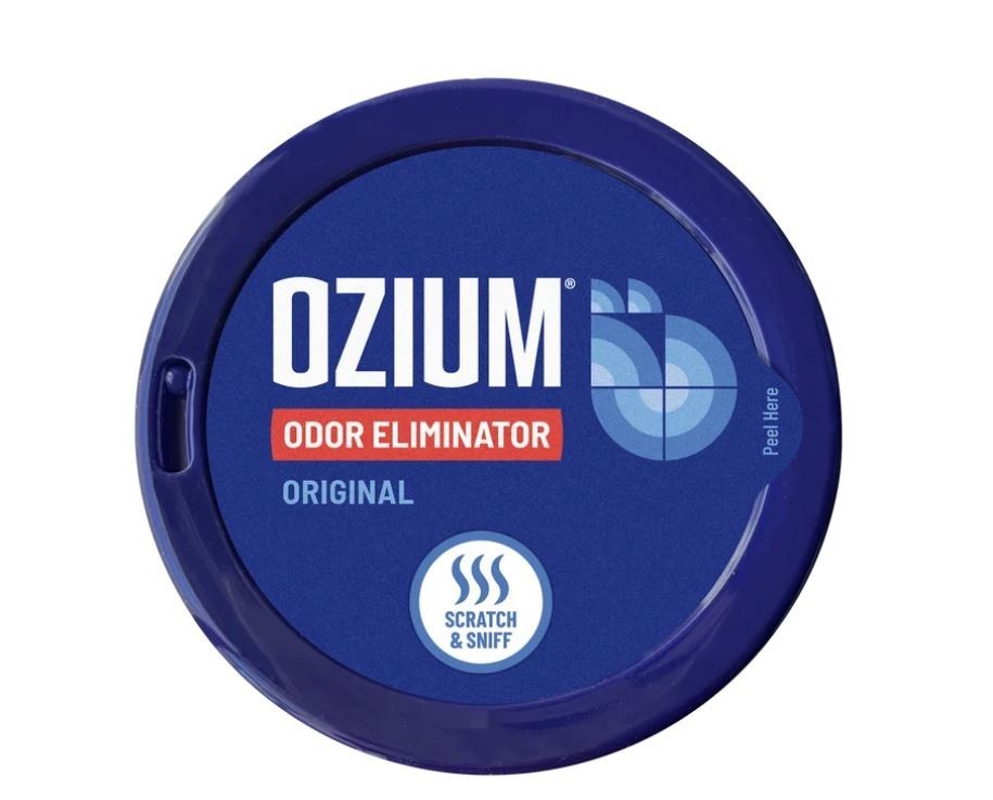 Ozium Air Sanitizer 4.5 oz Gel: Car Air Freshener, Original, 4 Packs
