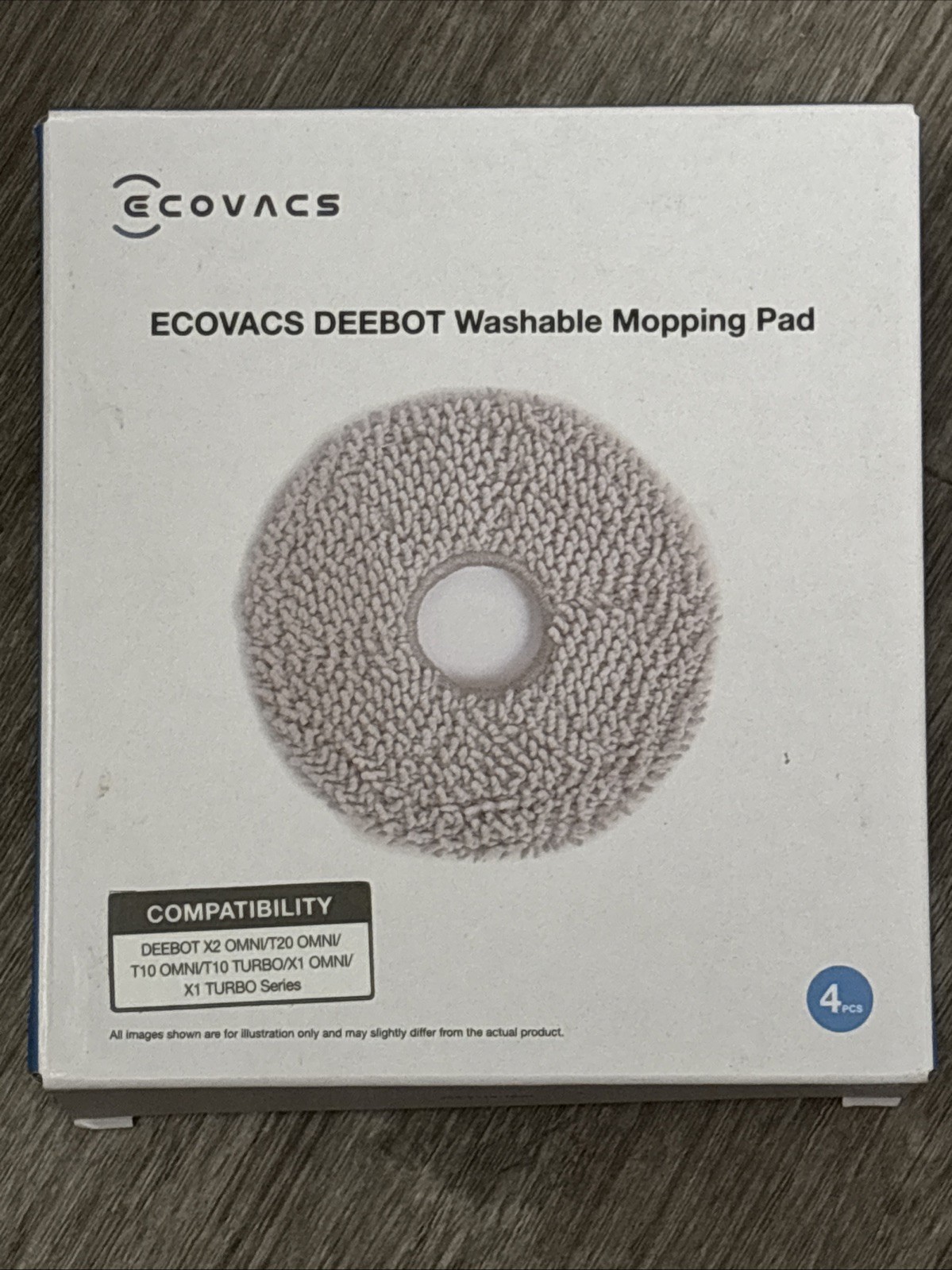 Ecovacs Deebot X1 X2 T20 T10 X1e Turbo Washable Mopping Pads Genuine Part Robo