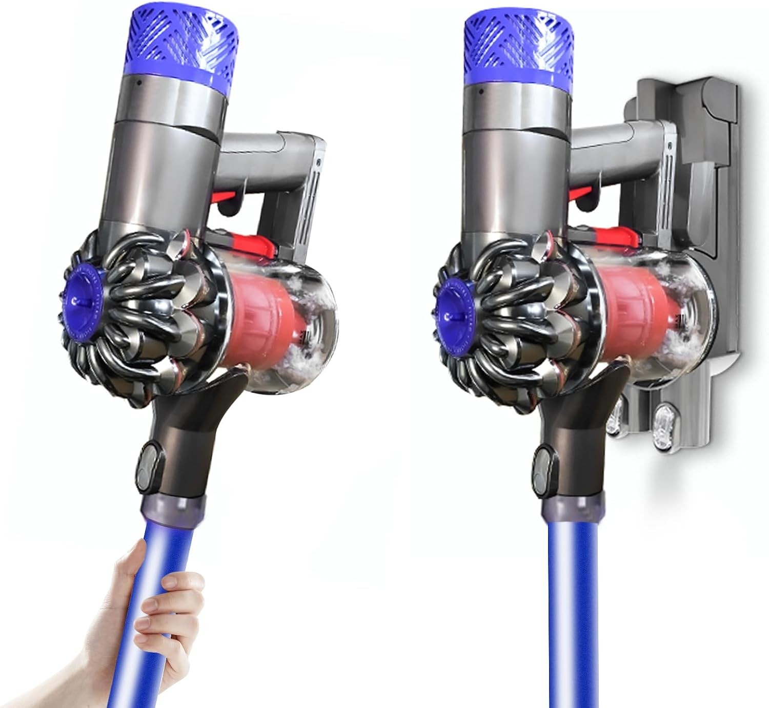 Charging Dock Station – Wall Mount Accessories for Dyson Vacuum Cleaner V6