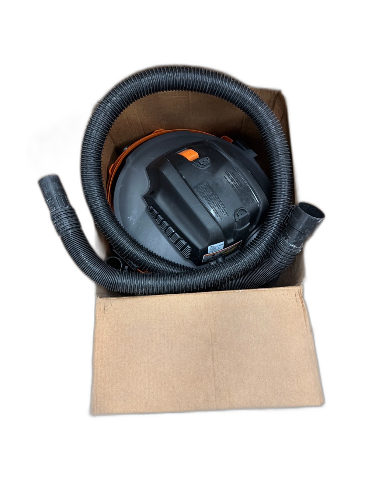 RIDGID 6 Gal. 3.5 HP NXT Shop Vacuum Wet Dry Vac with Filter, Hose, Attachments