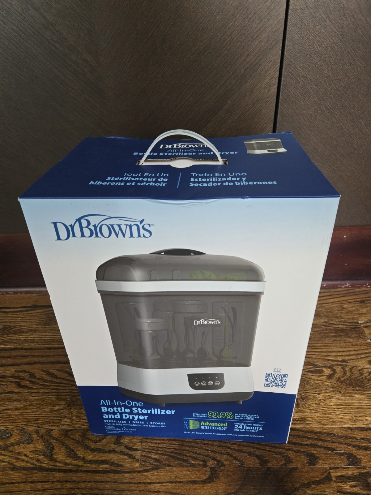 Dr. Brown All-in-One Sterilizer & Dryer for Baby Bottles and