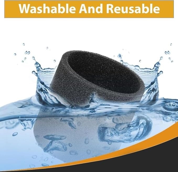 Fits For 1 Vacuum Foam Filter for 90585, QS60A, QS30A, QS20A, QS30A Models # 246