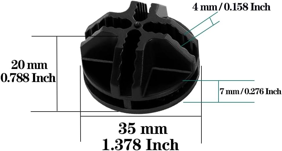 40Pcs Wire Cube Connectors Plastic Storage Cube Connectors, Wire Grid Cube