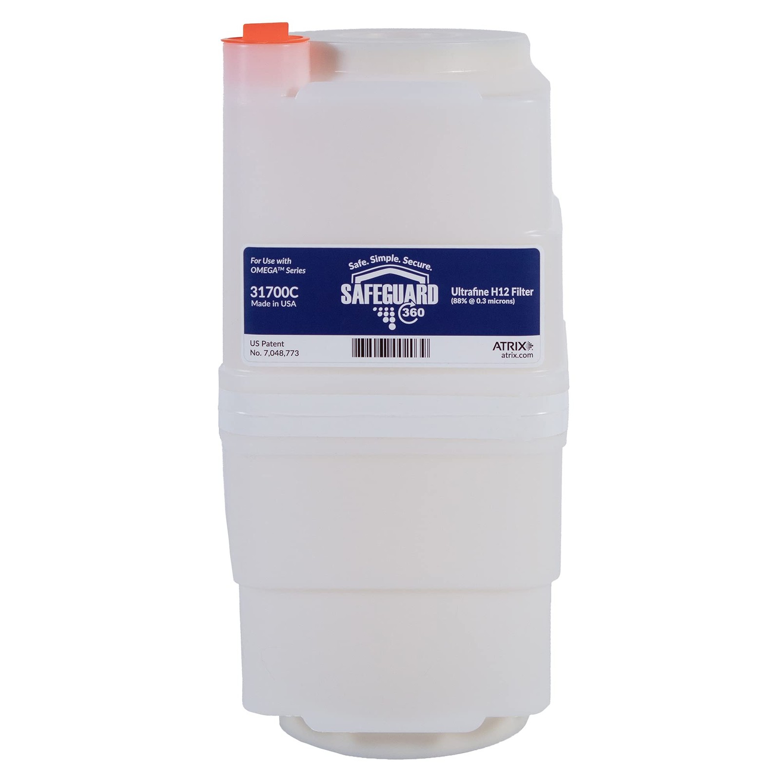 Atrix 31700 Safeguard 360 Toner and Dust Filter Cartridge for Omega Series,