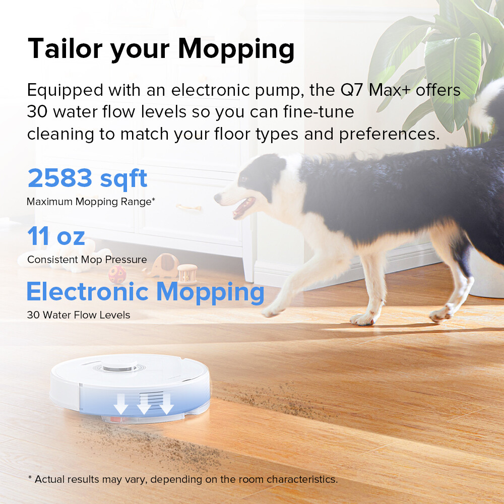 Roborock Q7 Max+ Self-Emptying Robot Vacuum Cleaner – Certified Refurbished
