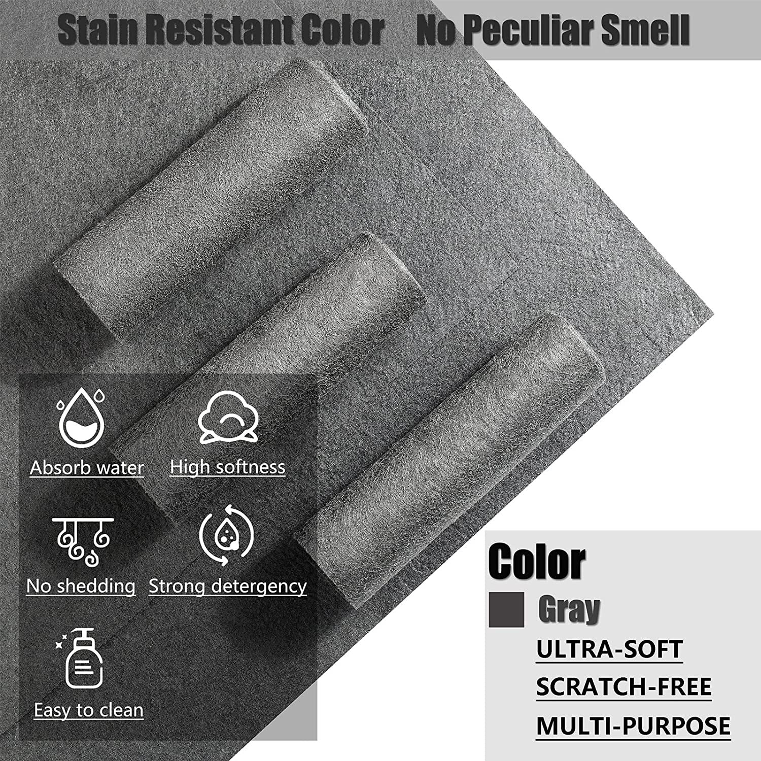5-20 Thickened Magic Cleaning Cloth Reusable Thicken Microfiber Cleaning Rags