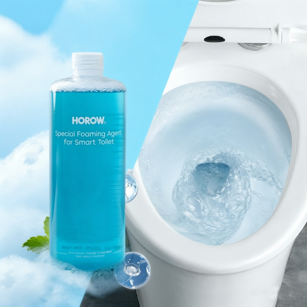 HOROW Toilet Foaming Shield 480ml Cleaner Splash Control Deodorizing Foam Agent