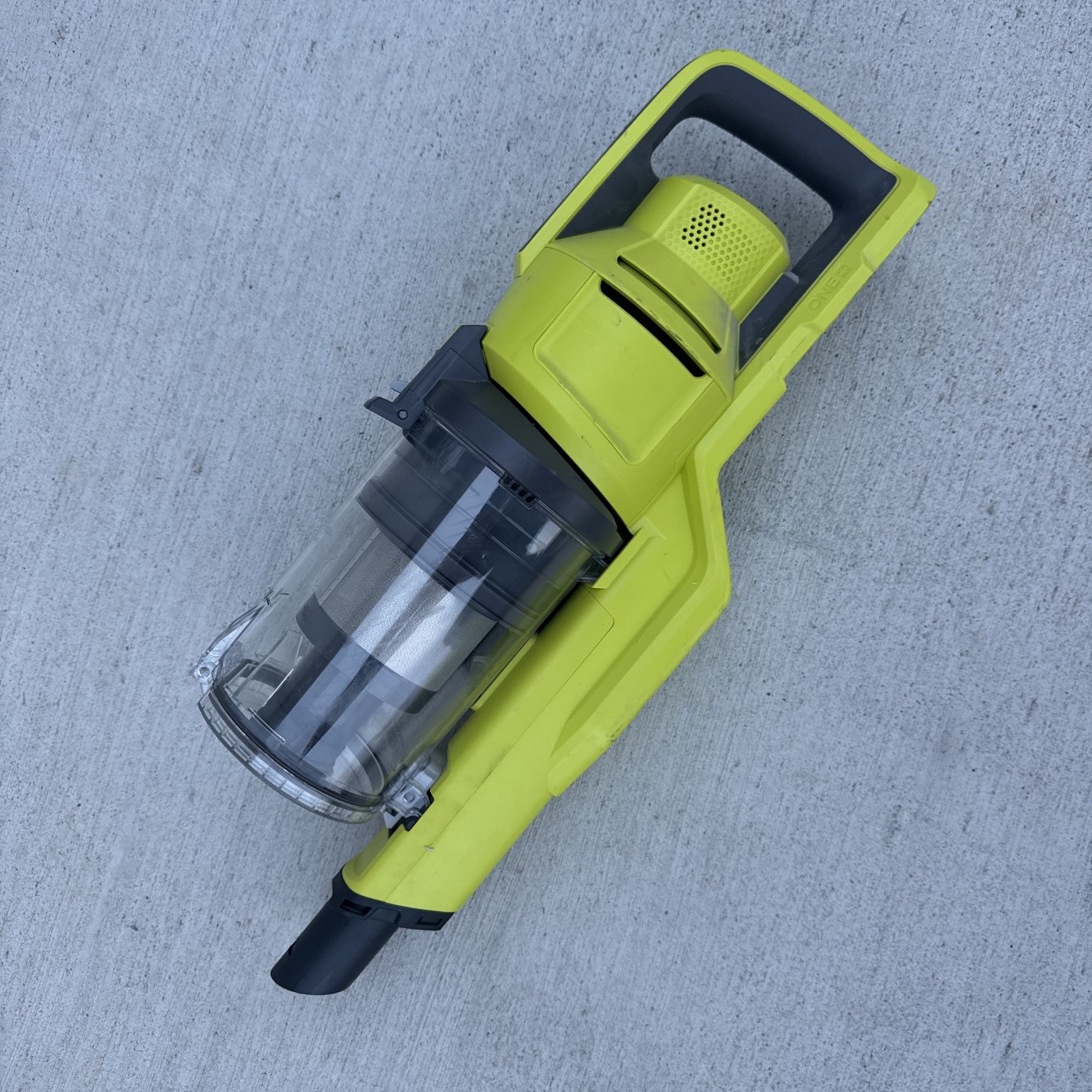 Ryobi One+ 18V Cordless Stick Vacuum Cleaner Tool Only PCL720. No Attachment