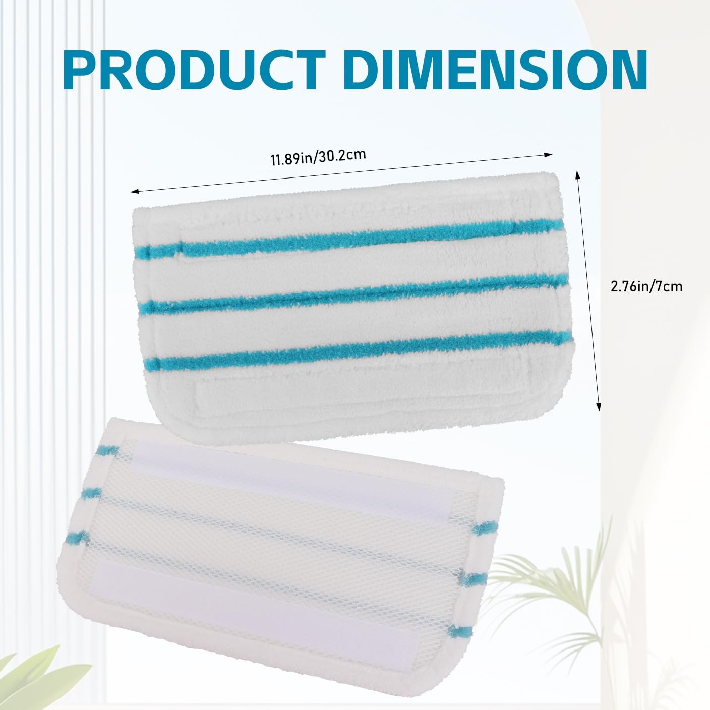 Steam Mop Pads Compatible with Black+Decker Steam Mop SM1600, SM1610, SM1620,…