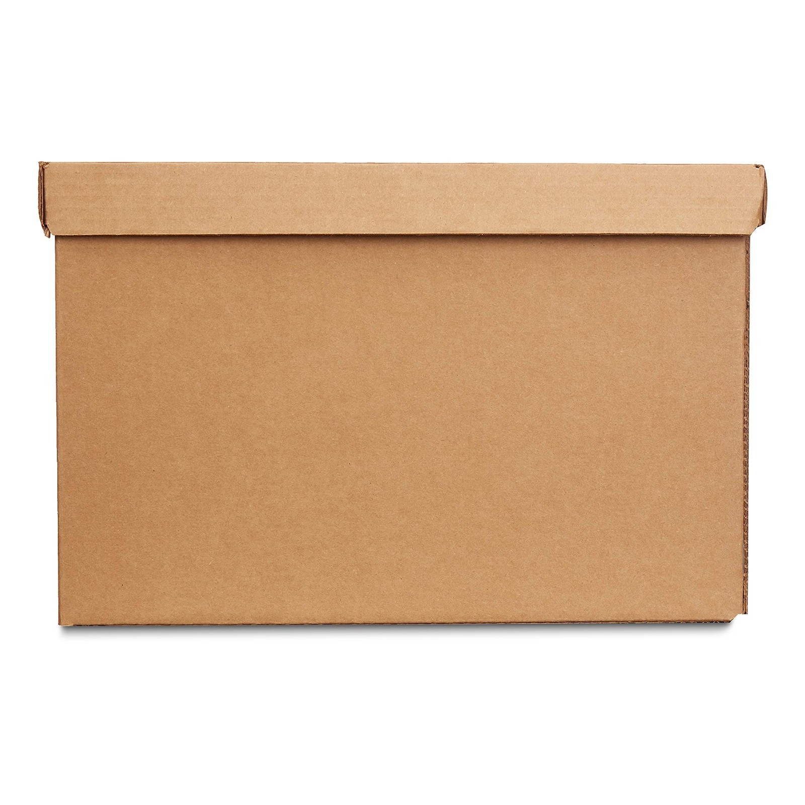 Moving & Storage Boxes with Handles, Lift-Off Lids, Collapsible, 15x10x12 in, 20