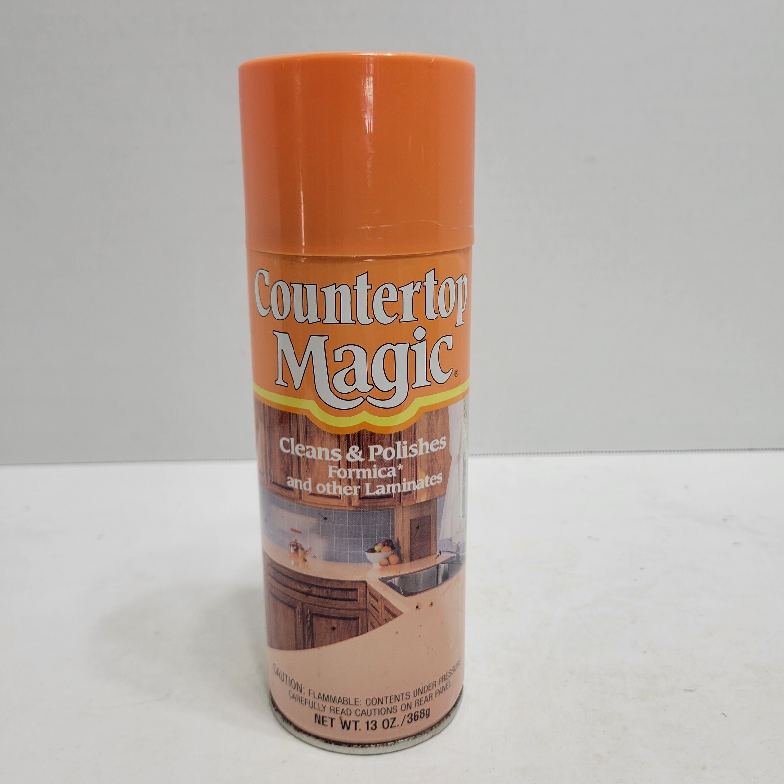 Vintage Countertop Magic 13oz Aerosol Cleaner Polisher Spray 80% Full Or Better