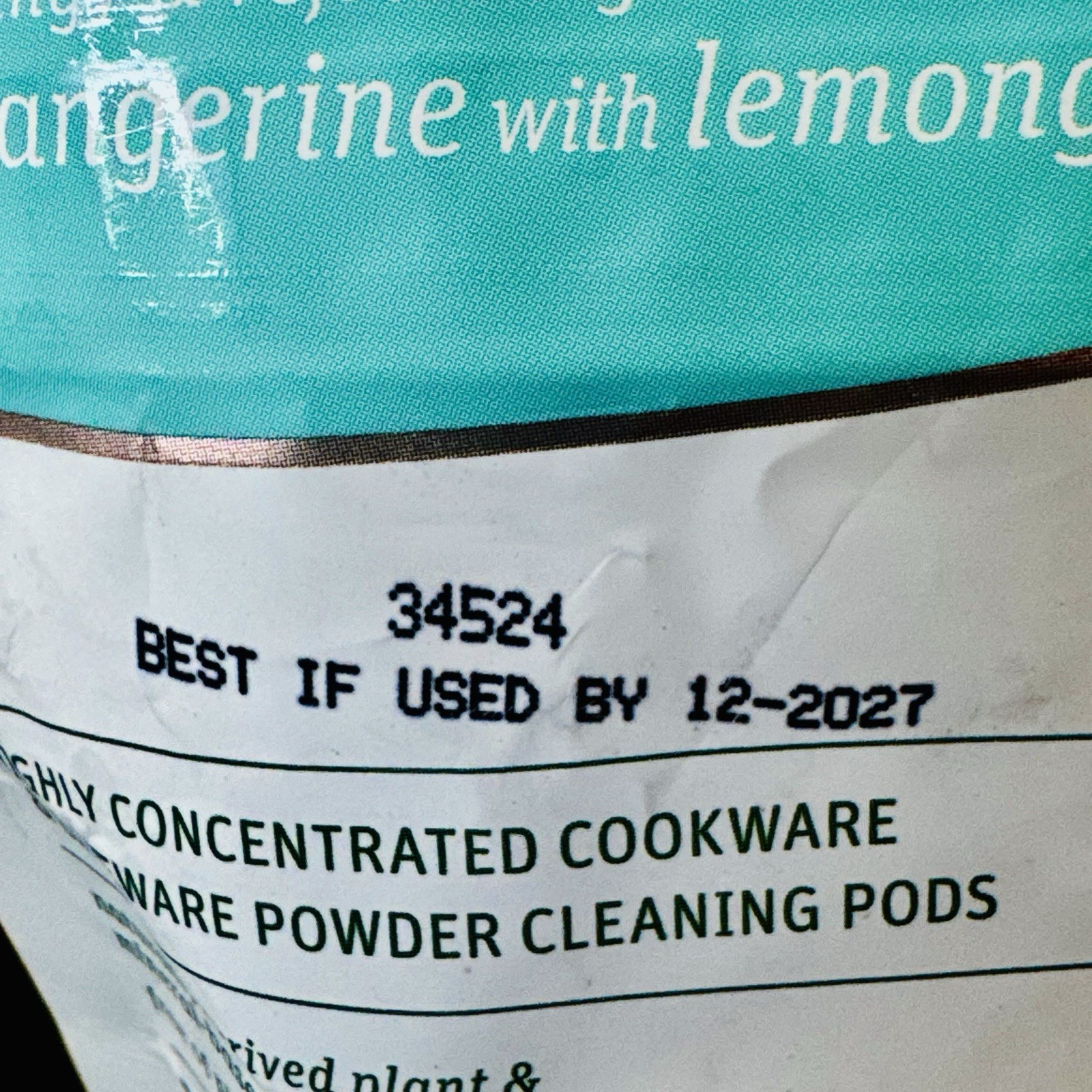 2x Grab Green COOKWARE & BAKEWARE, 15 Tangerine Lemongrass Cleaning Pods ea.