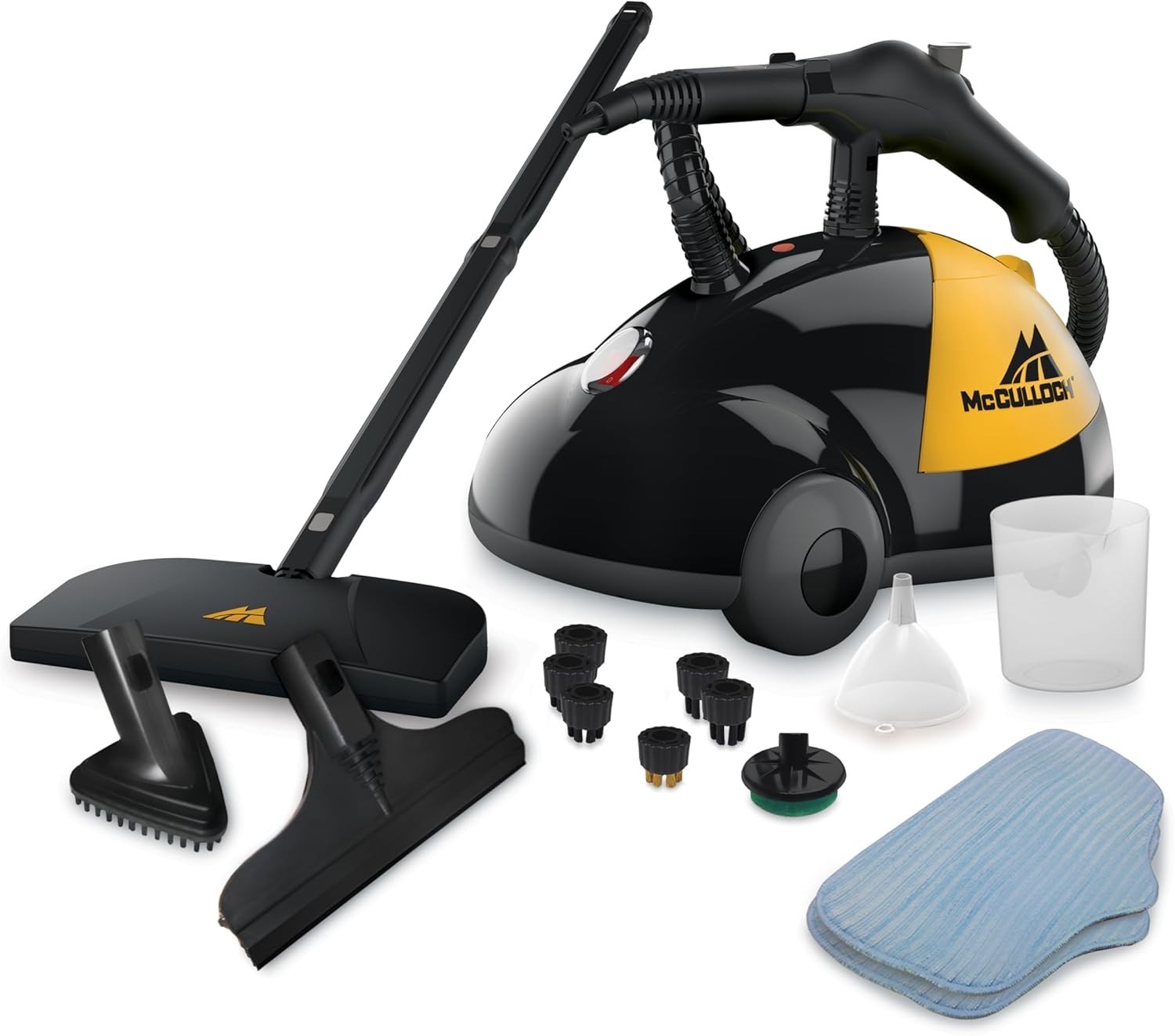 Multi-Use Steam Cleaner with 18 Accessories – Perfect for Floors, Grout & Cars