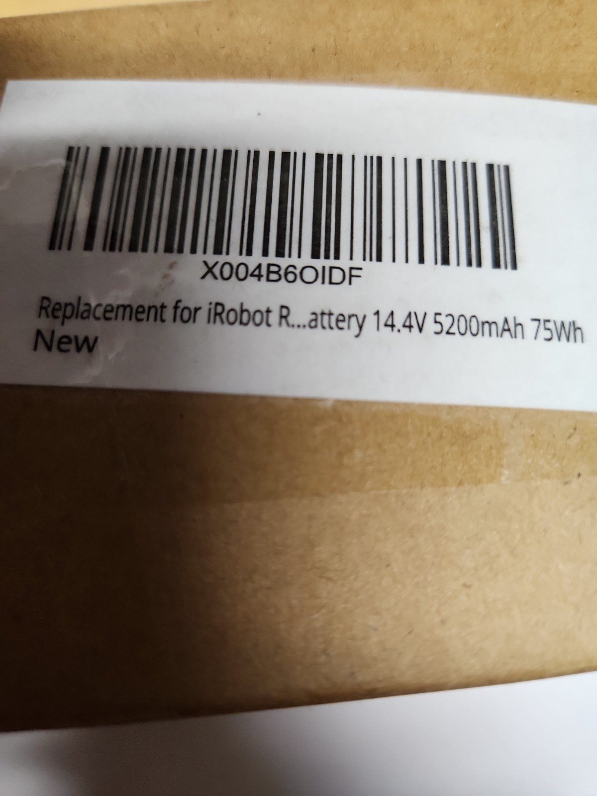 ABL-B New Battery 14.4V 5200mAh For iRobot Roomba S9 S9+ S9550 9550 Robot Vacuum