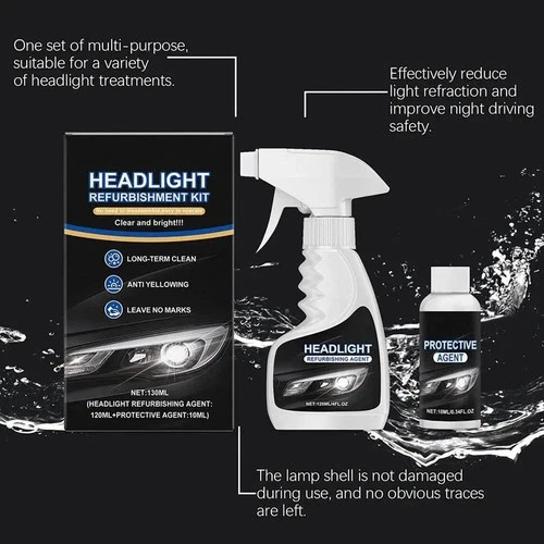 Q4 Headlight Restoration Fullofcarts Headlight Cleaner Headlight Restoration Kit