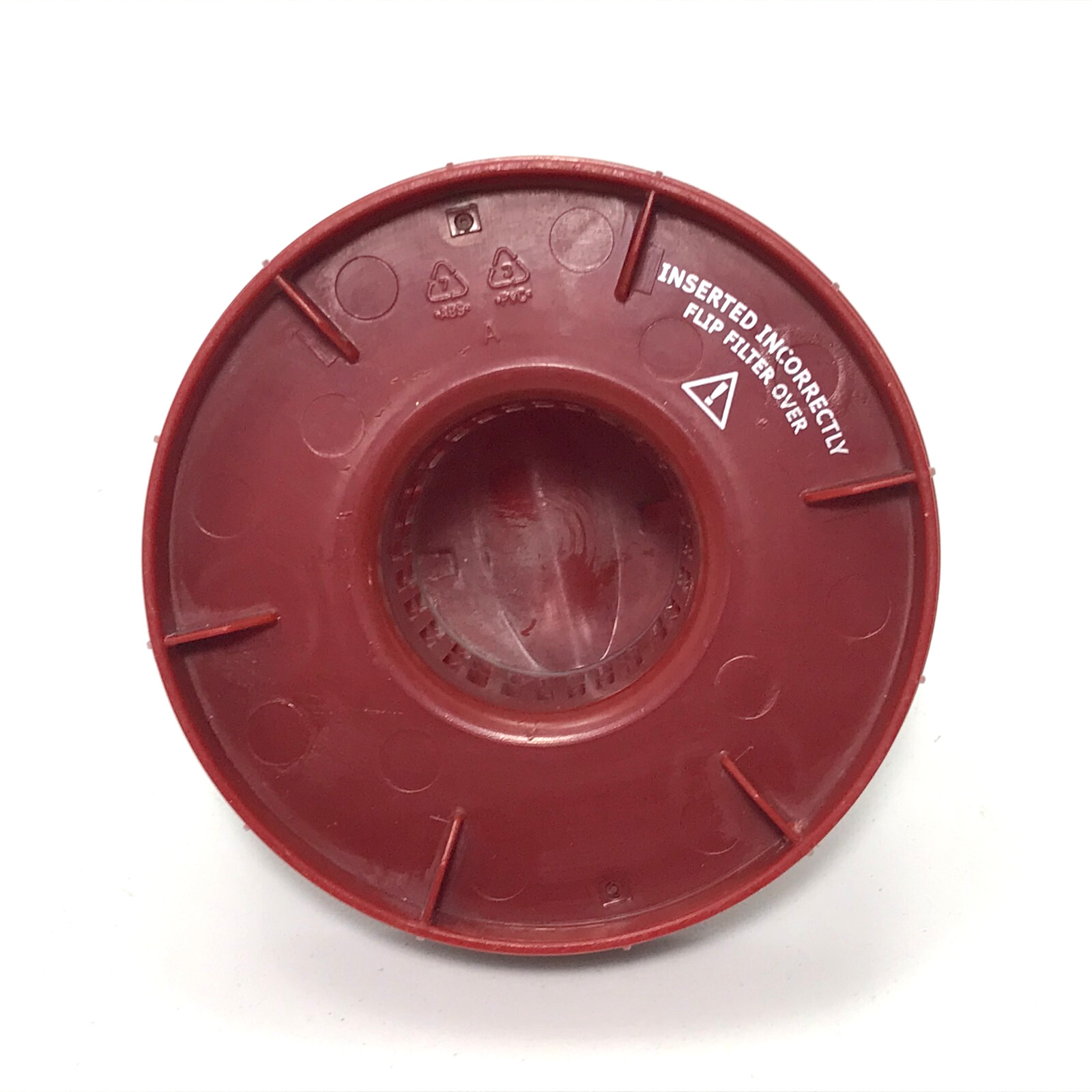 Shark NV682QRD NV680 NV681 NV682 NV683 FILTER HOLDER CUP FRAME Genuine OEM Red