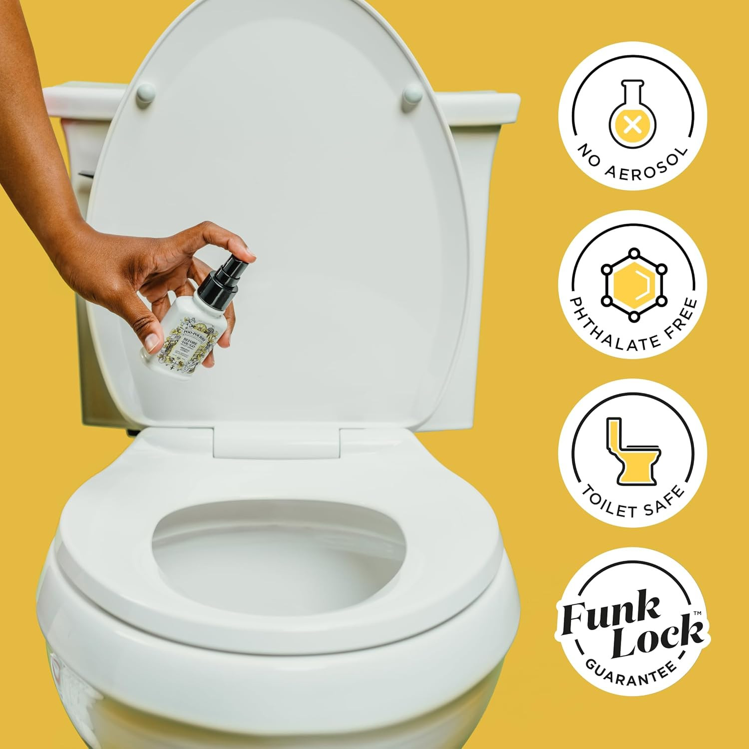 Poo-Pourri Before-You-Go Toilet Spray, Original Citrus, 4 Fl Oz, up to 200 Uses,