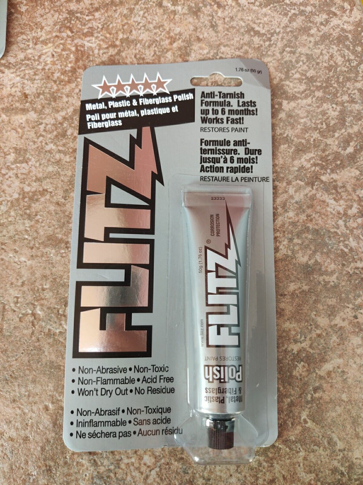 FLITZ Metal Polish 50 Gram 1.75 oz.: BP 03511