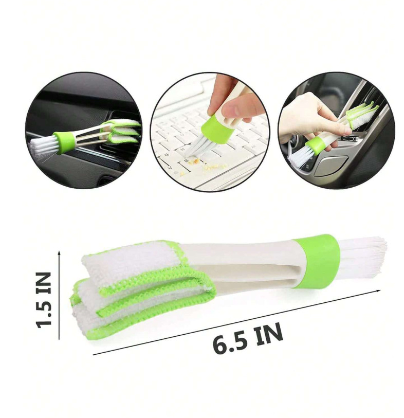 1 pc Double-Head Car Washing Brush – Dual-Sided, Scratch-Free Cleaning Tool