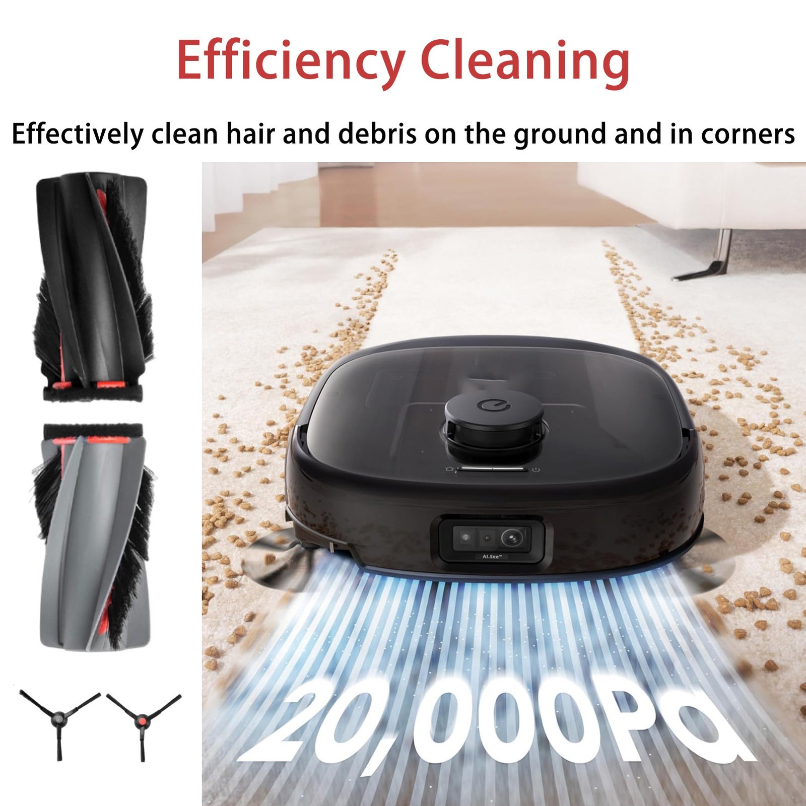 Eufy E25/E28 Omni Kit, 1 Brush, 6 Side Brushes, 6 Filters, 4 Bags