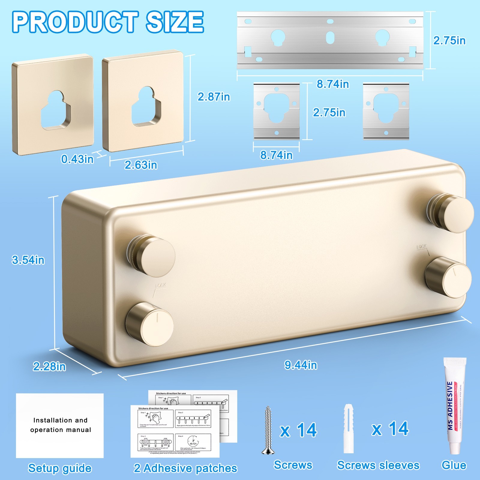 Retractable Clothesline 304 Stainless Steel 33lb Load Indoor/Outdoor Wall Mount