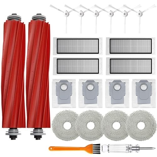 Accessories Kit Compatible with Roborock Q Revo 【Not for Qrevo S】Robtic Vacuum C
