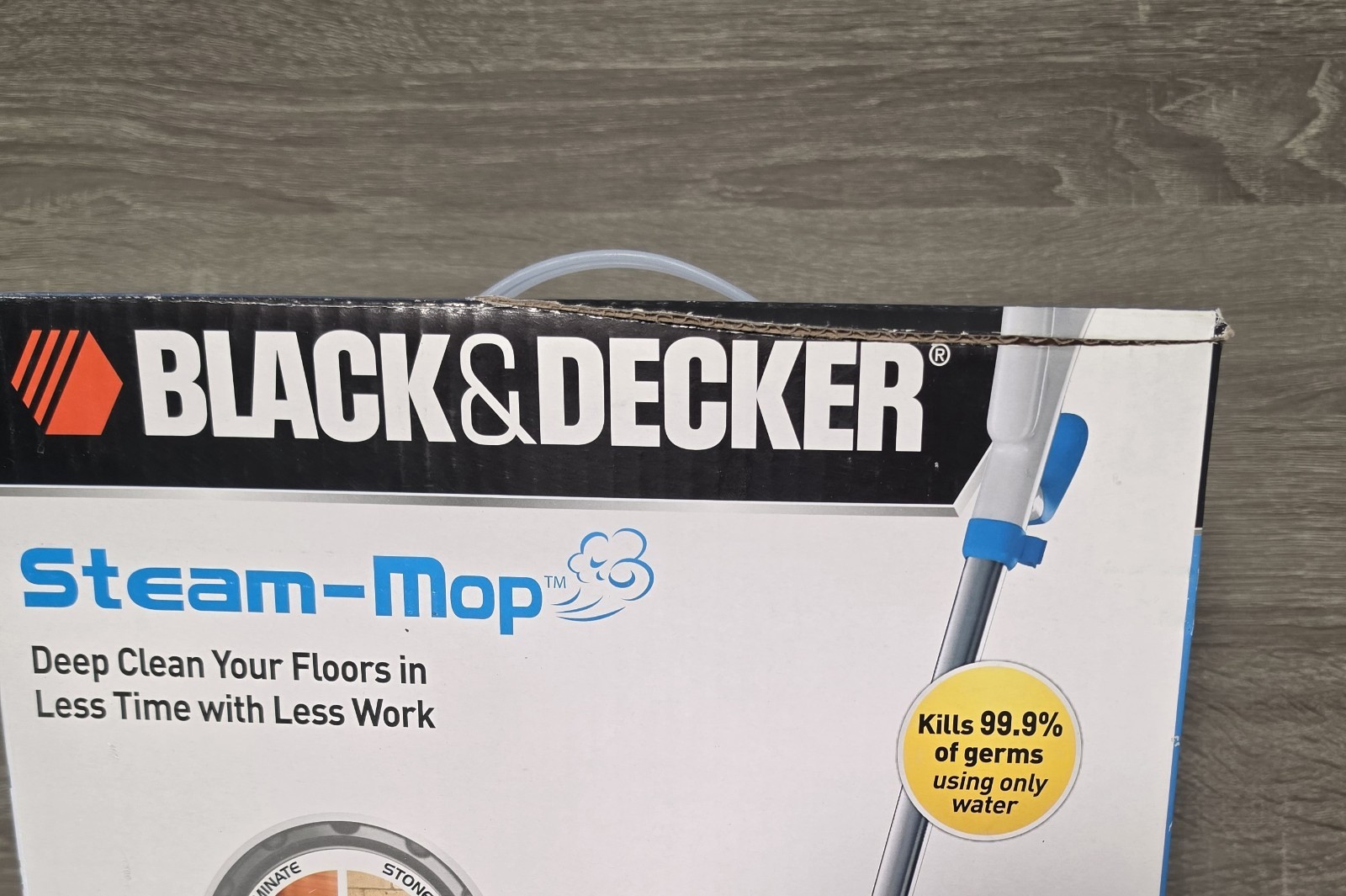 Black+Decker Steam-Mop SmartSelect Technology – 1500W – 23 ft Cord – SM1610