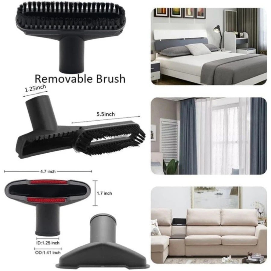 9Pc Universal Vacuum Cleaner Attachments Shop Vac Cleaning Kit for Household New