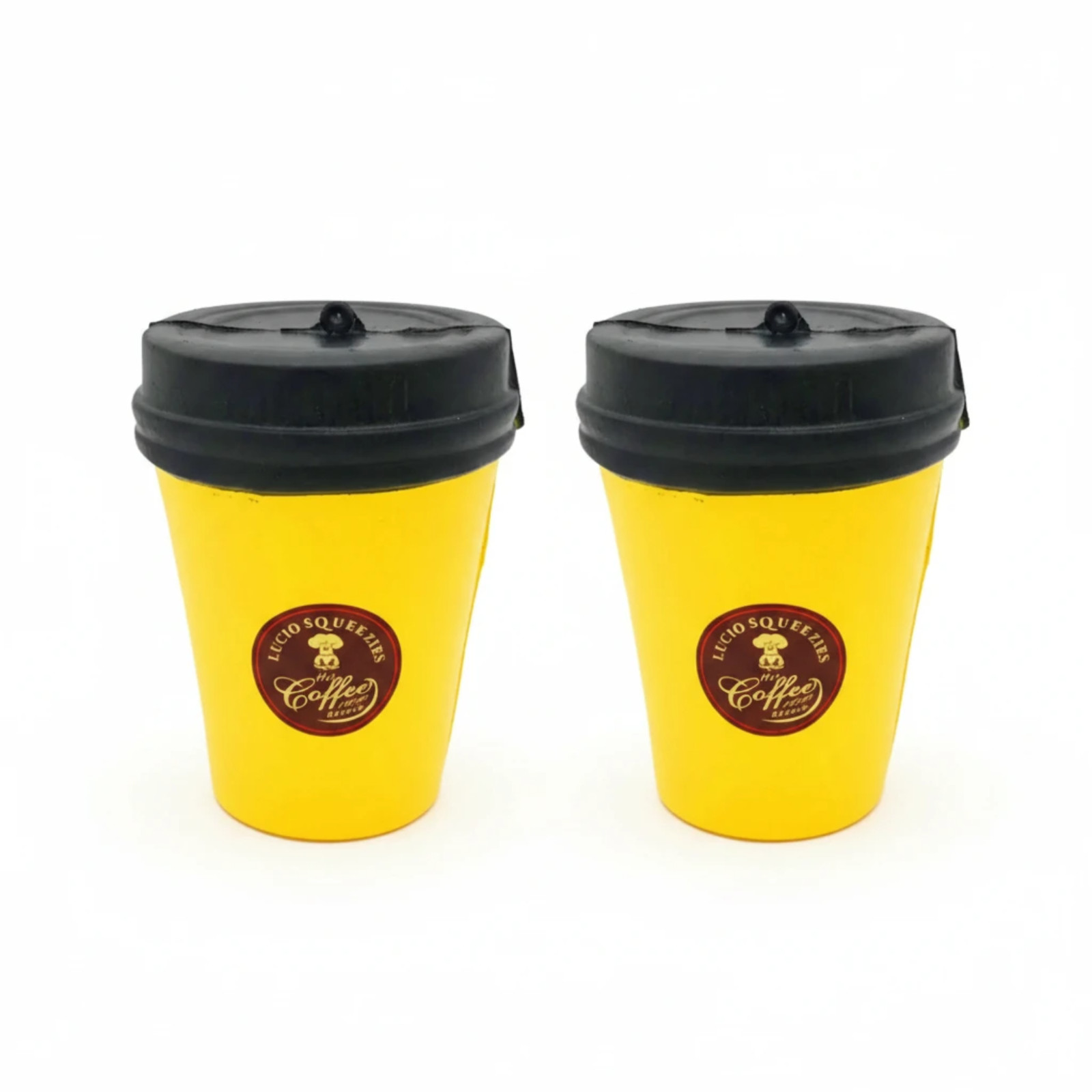 2X Cute Latte Coffee Cup SQUEEEEEZE Slow Rising Squishy kids Fun Toy Gift