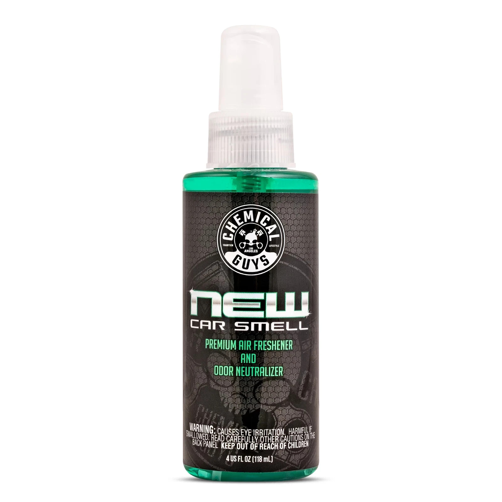 Chemical Guys 4 Ounce New Car Scent Air Freshener and Odor Eliminator
