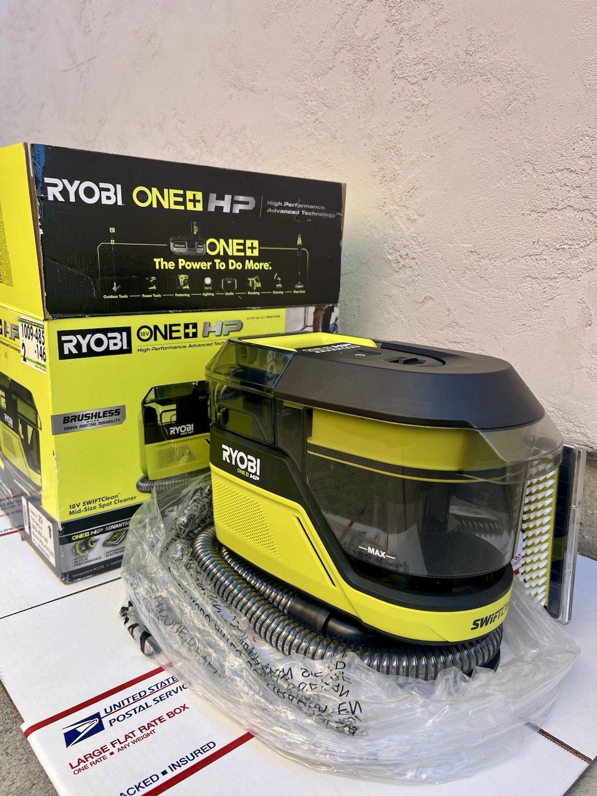 ONE+ HP 18V Cordless Swiftclean Mid Size Spot and Carpet Cleaner (Tool Only)