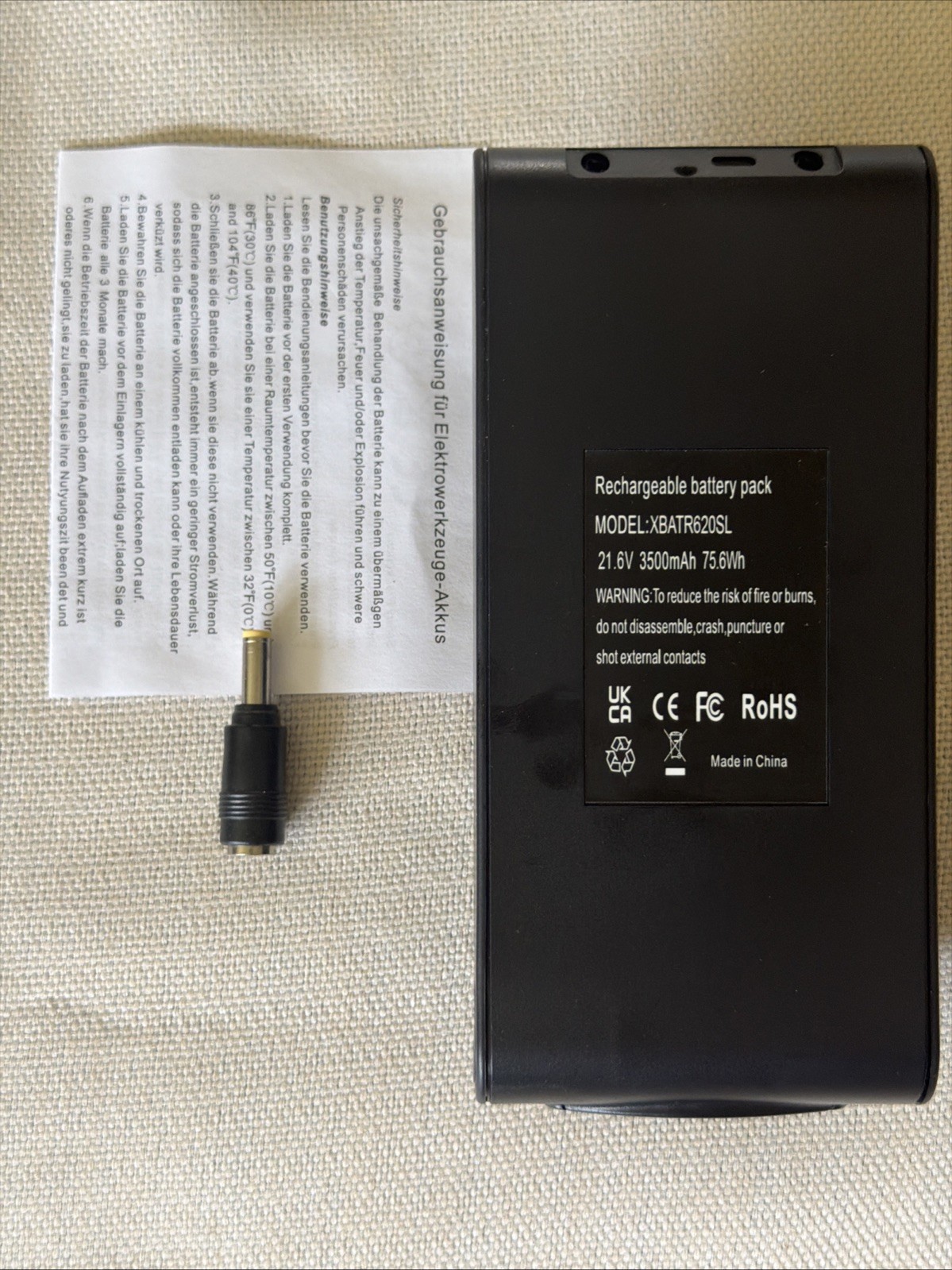 21.6V 3.5Ah Lithium Battery For Shark XBATR620SL IZ540H IZ562H UZ565H Cordless