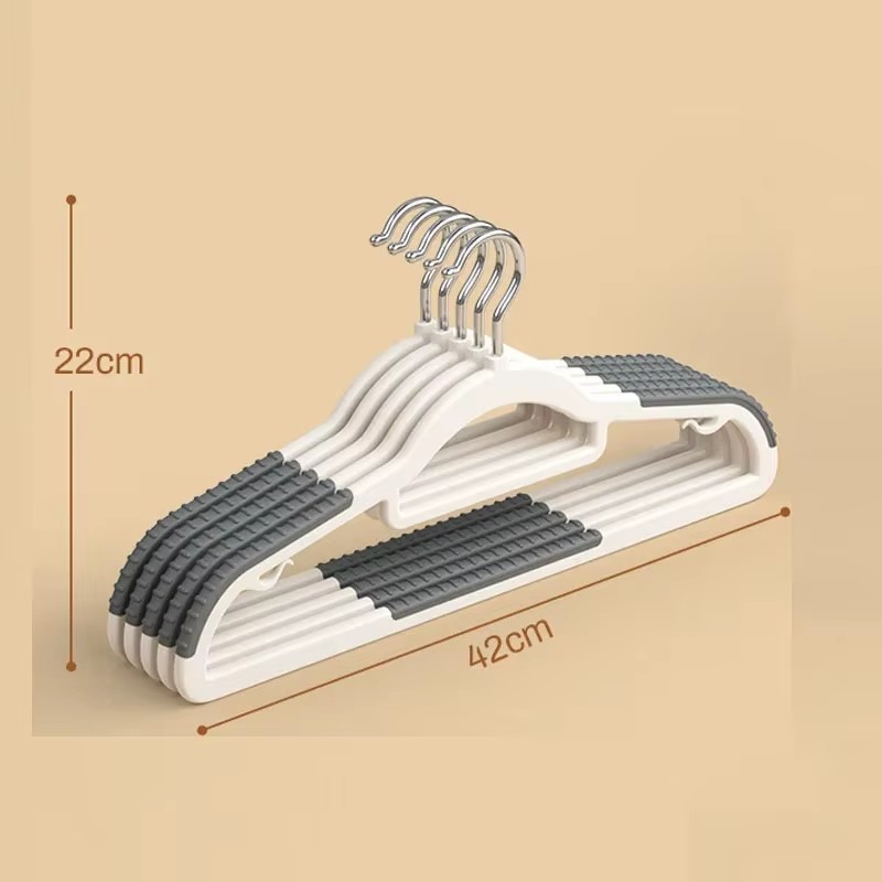 40pcs Non Slip Plastic Hanger Durable Heavy Duty Clothes Hanger 360° Swivel Hook