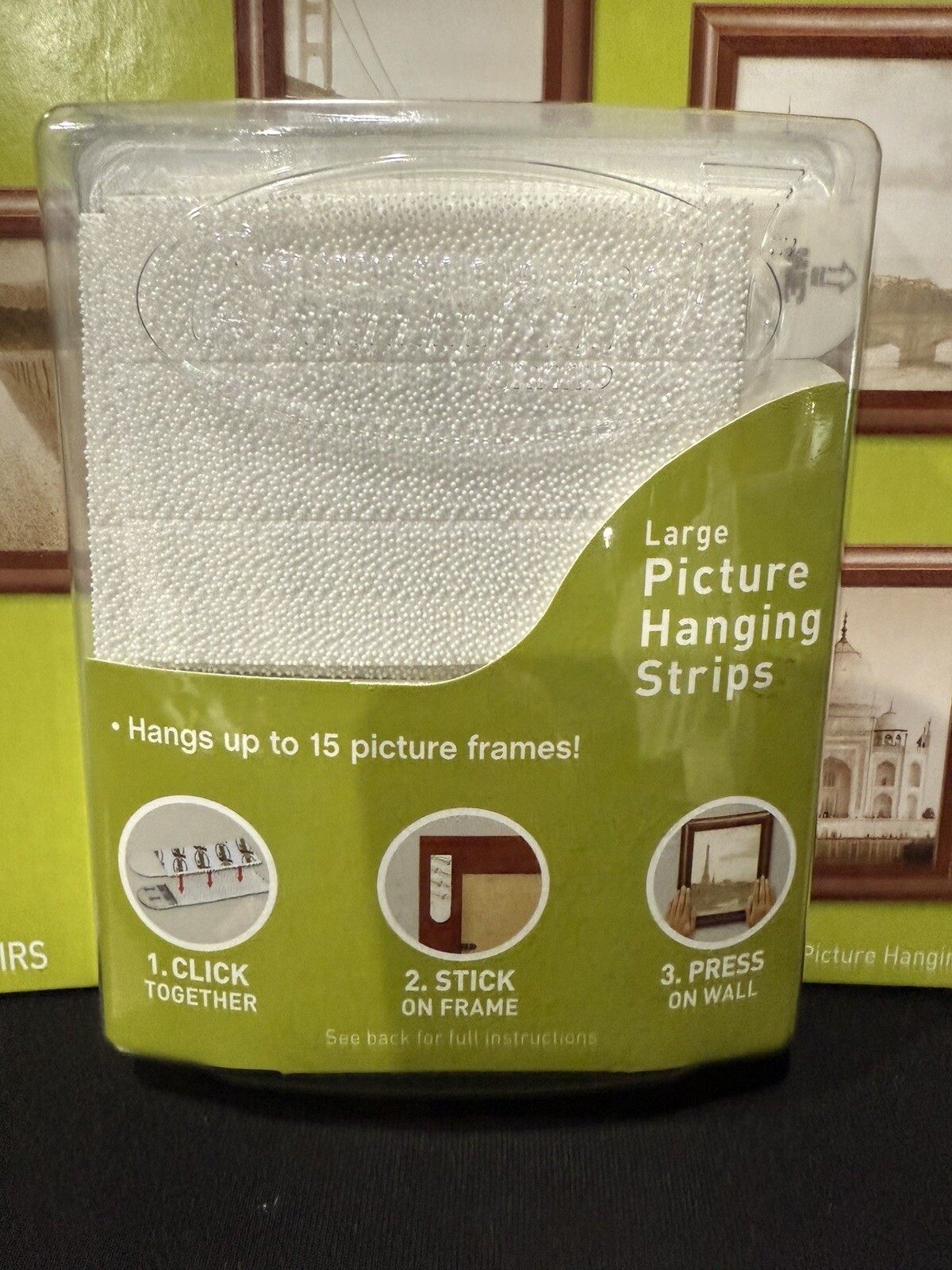 Command 3M 16 lb. Damage-Free Picture Hanging Strips 30 Pairs (60 Strips) NIB