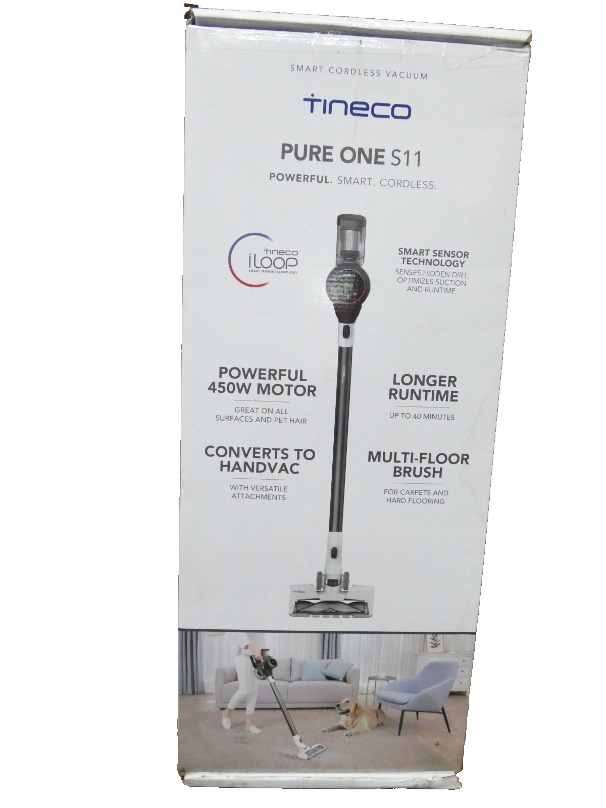 NEW Open Box Tineco Pure One S11 VS110300US Cordless Vacuum