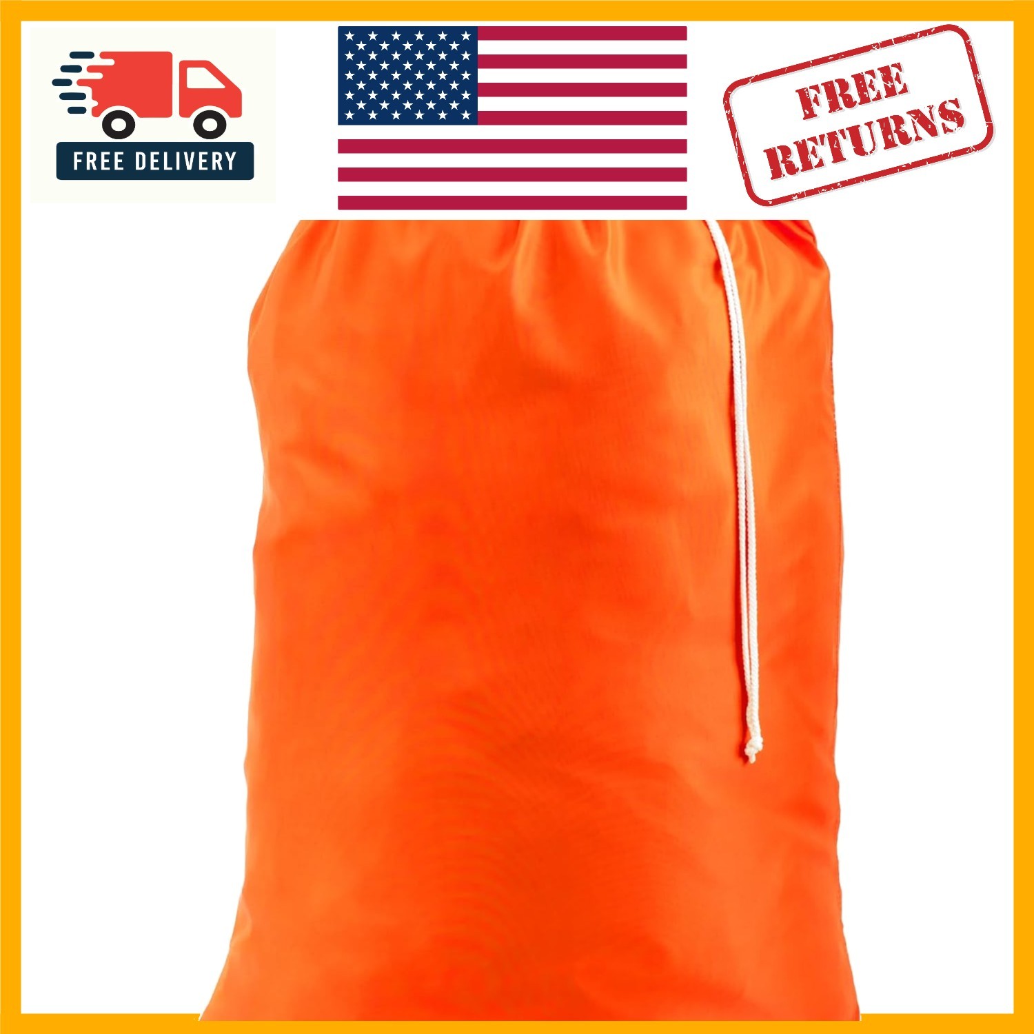 Extra Large Laundry Bag 22″ x 32″ – Durable, Portable Nylon for Travel & Dorm