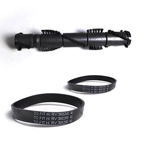 Fits For Hoover 38528040, 48414081 12″ Brushroll With 2pk Elite Flat Belts