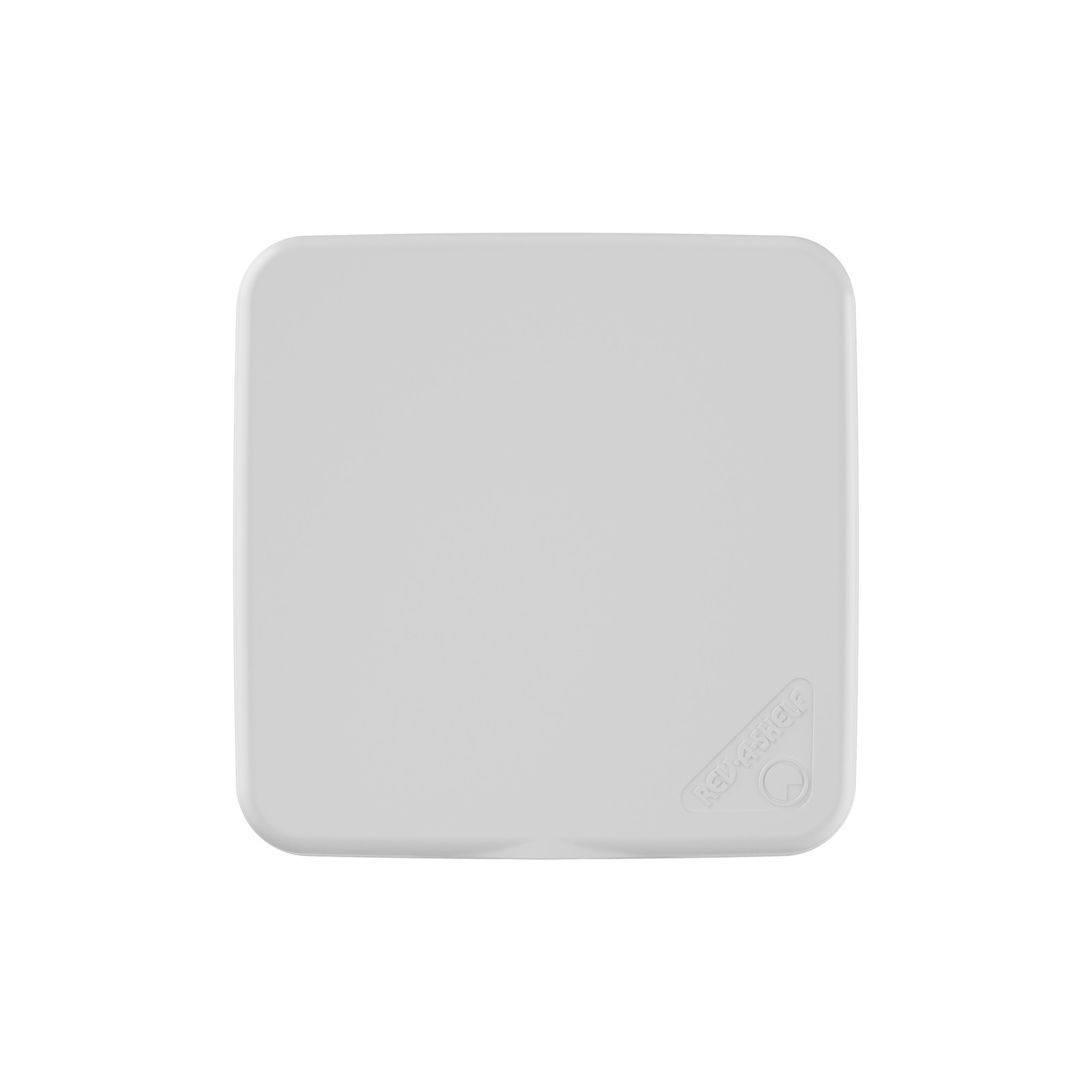 Rev-A-Shelf 27 qt. Trash Can Replacement Lid, White (Lid Only), RV-1024-LID-1