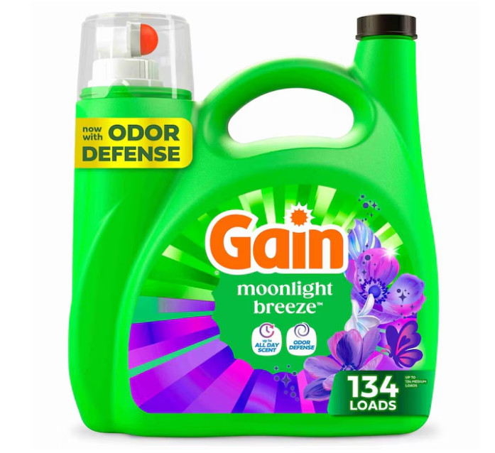 Gain Moonlight Breeze HE Liquid Laundry Detergent 177 fl oz 134 Loads